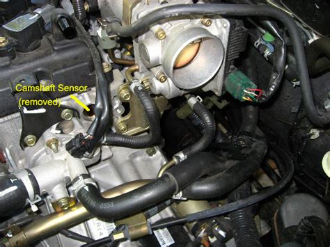 05 nissan altima cam sensor location|nissan altima camshaft sensor location.